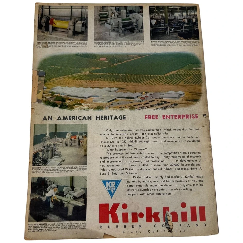 Los Angeles Times 1952‎ Midwinter Annual Magazine Part 5 California History VTG